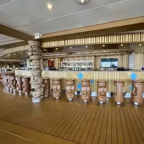Tiki Bar aboard the Beachcomber