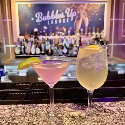 Bubbles Up aboard the Margaritaville at Sea Beachcomber