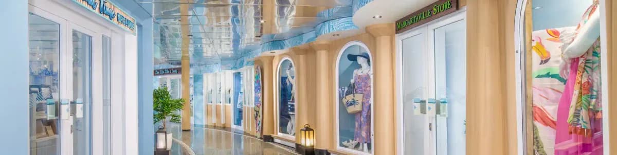 Retail Shops aboard the Margaritaville at Sea Beachcomber